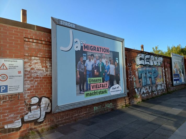 Ja zu Migration!
Kampagne vom AK Politik der Kölner Willkommensinitiativen